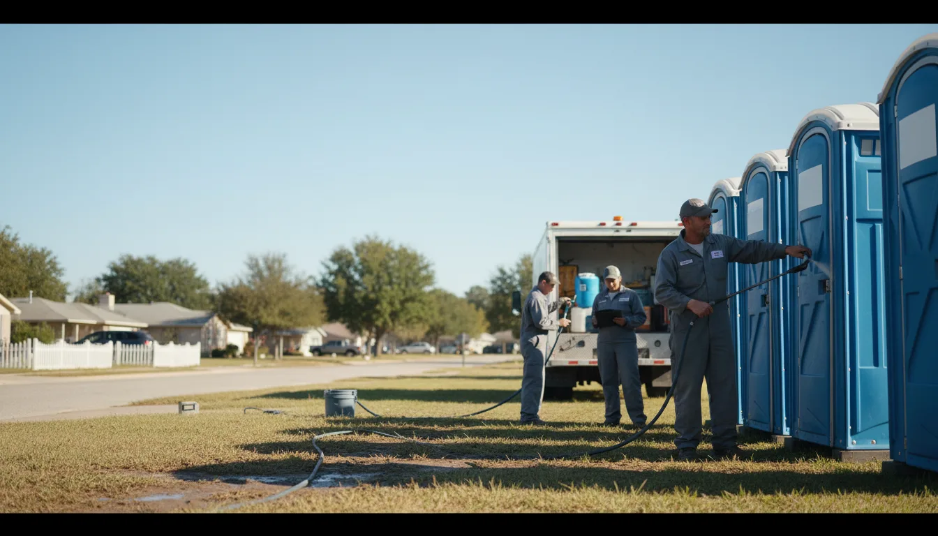 Long-Term Portable Toilet Rental in Chesterland, OH near me
